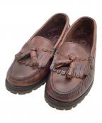 vibramビブラム）の古着「タッセルローファー」｜ブラウン