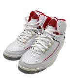 NIKEナイキ）の古着「Nike Air Jordan 2 Retro "Origins"」｜ホワイト×ファイヤー レッド×セイル×セ