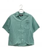 NEIGHBORHOODネイバーフッド）の古着「SOLID-COLOR HAWAIIAN SHIRT」｜グリーン