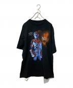 USEDユーズド）の古着「プリントTシャツ」｜ブラック