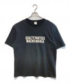 WACKO MARIAワコマリア）の古着「WASHED HEAVY WEIGHT CREW NECK T-SHIRT」｜ブラック