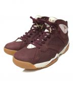 NIKEナイキ）の古着「Air Jordan7 Retro Championship Pack "Cigar"」｜バーガンディー