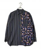 PS Paul SmithＰＳポールスミス）の古着「ロングスリーブシャツ」｜ブルー×ネイビー