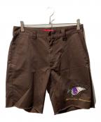 SUPREMEシュプリーム）の古着「AEON FLUX WORK SHORTS」｜ブラウン