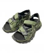 BALENCIAGAバレンシアガ）の古着「TRACK SANDAL/トラックサンダル」｜グリーン