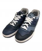 NEW BALANCEニューバランス）の古着「別注550 クレージーパターンスニーカー」｜ブルー
