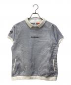 BEAMS GOLFビームスゴルフ）の古着「クールマックス サッカーポロシャツ」｜ブルー