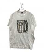 FENDI×ANREALAGEフェンディ×アンリアレイジ）の古着「プリントTシャツ」｜ホワイト