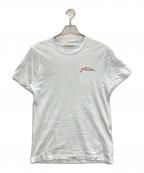 MARNIマルニ）の古着「クルーネックプリントTシャツ」｜スカイブルー