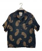 WACKO MARIA×BUDSPOOLワコマリア×バッズプール）の古着「HAWAIIAN SHIRT」｜ブラック