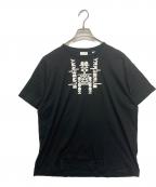 BURBERRY LONDONバーバリーロンドン）の古着「ロゴプリントTシャツ」｜ブラック