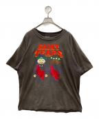 SAINT MICHAEL×Denim Tearsセントマイケル×デニムティアーズ）の古着「SS TEE PURPLELP」｜ブラック