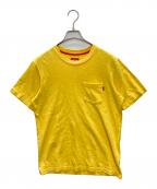 SUPREMEシュプリーム）の古着「ポケットTシャツ」｜イエロー