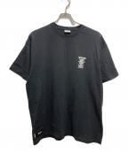 WTAPSダブルタップス）の古着「バックプリントTシャツ」｜ブラック